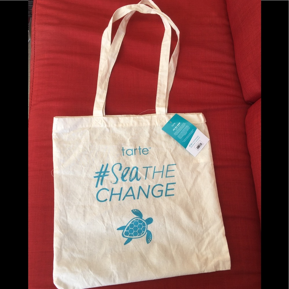 Tarte #sea the change Tote Bag NWT